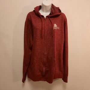 Margaritaville Red Zip-Up Hoodie